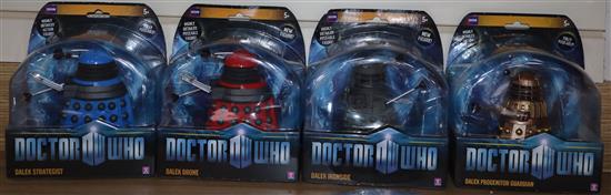 Doctor Who - Character Options - poseable action figures; carded blister packs (15)